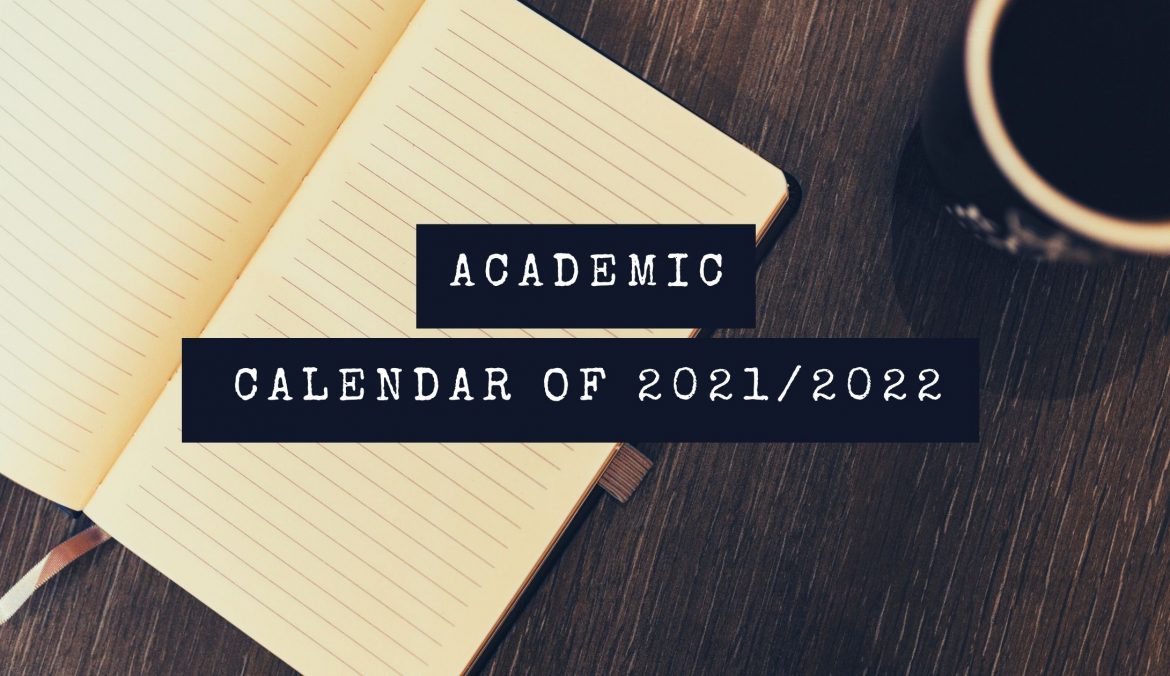 PROPOSED ACADEMIC CALENDAR OF 2021-2022