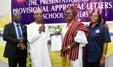 Presentation of Provisional Approval Letters to School Owners on Tuesday September 3rd, 2024 at the ERC, Ojodu, Ikeja